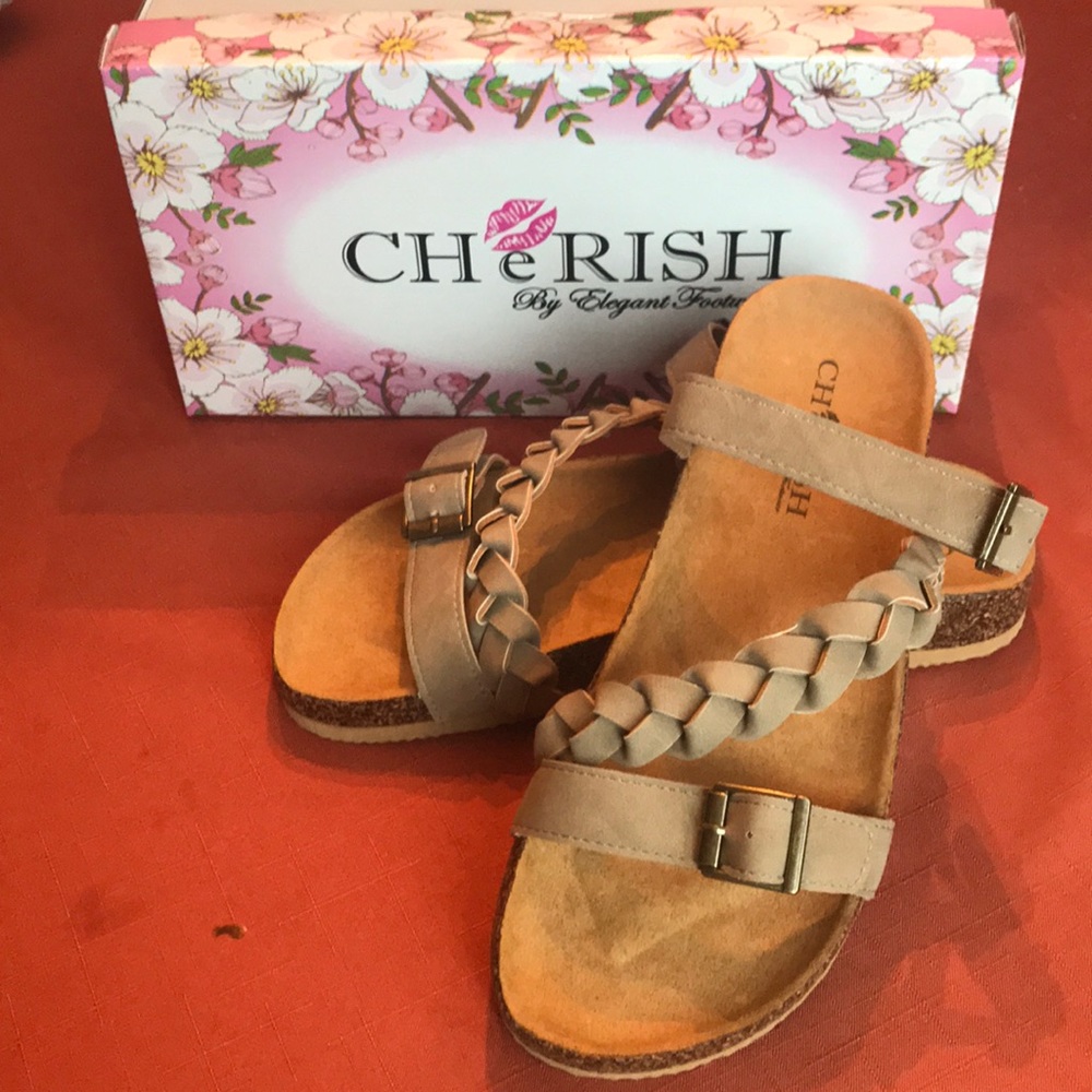 Buckle Sandals-Taupe New Model